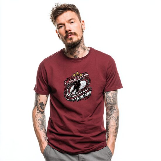 T-Krekli hokeja faniem