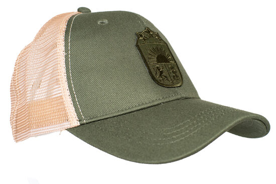 Cepure, beisbola Mazais Ģerbonis/eko kokvilna/olīvzaļa