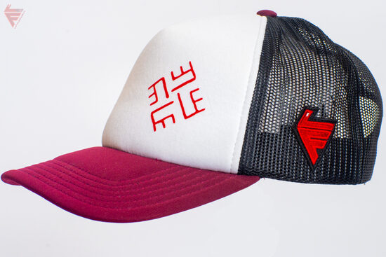 Cepure Pērkons,balts/melns/bord