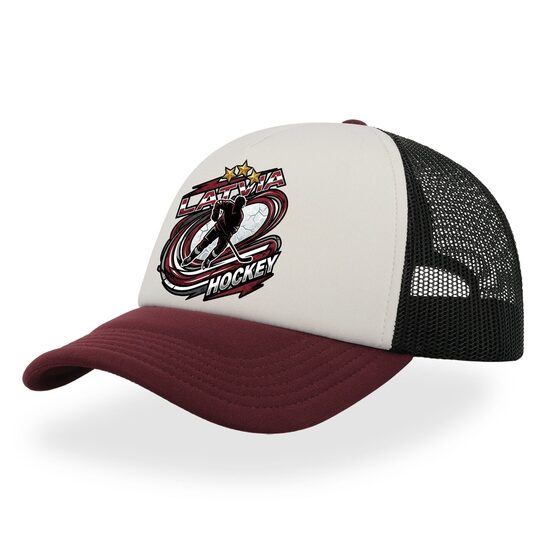 Cepure Latvia HOCKEY 2026/Bordo