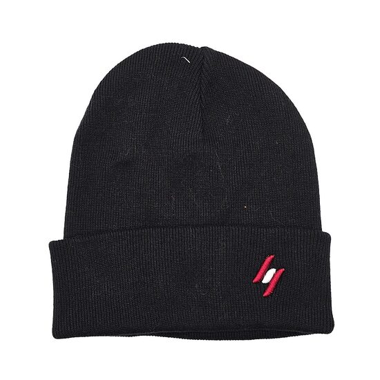 Ziemas cepure Latvijas karogs/melna