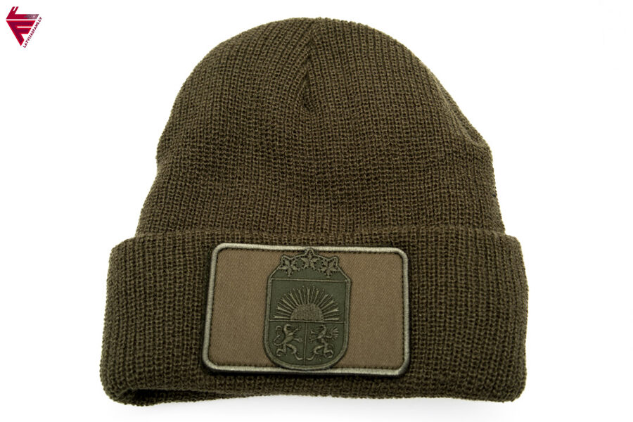 Ziemas cepure ar dubulto oderi Mazais Ģerbonis/divas krāsas