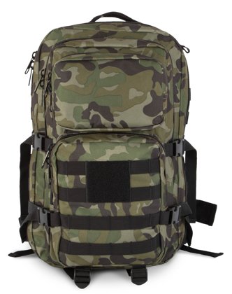 Izturīga mugursoma Camo M.O.L.L.E. BACKPACK 
