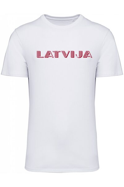 T-krekls Latvija vintage 80tie/balts