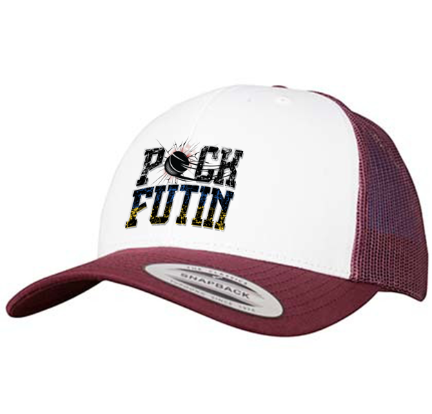 Sietiņcepure Puck Futin/balta/bordo